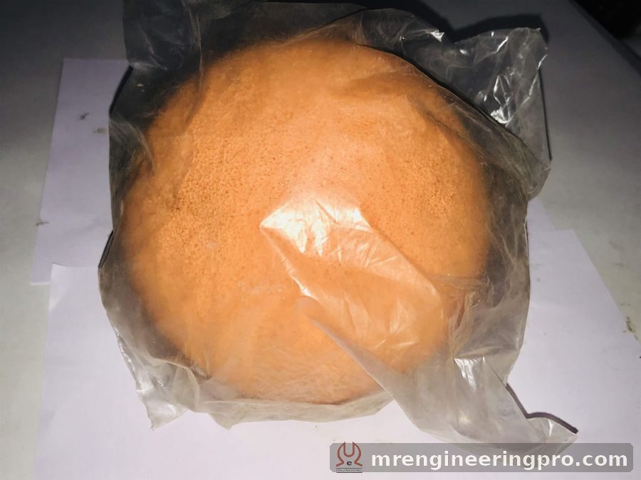 DN125 sponge cleaning ball for concrete pump pipeline
