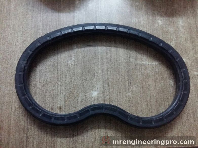 Kidney seal for Schwing SP1400 concrete pump